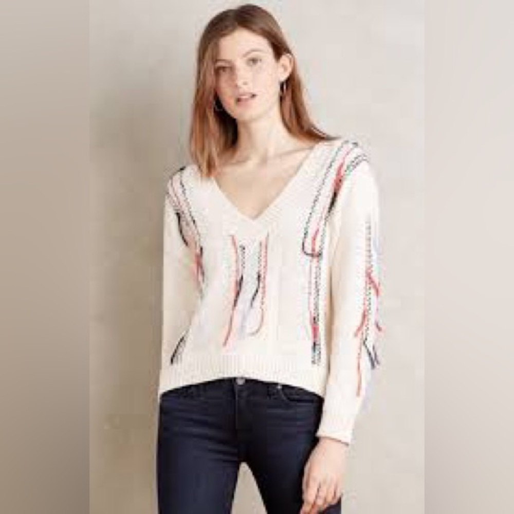 Antik Batik Seaport stripped pullover size 36/38 m